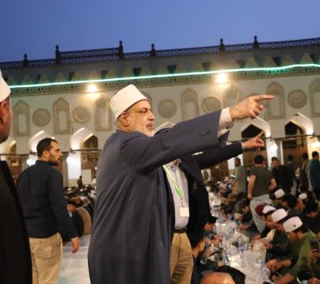 مائدة إفطار الأزهر الشريف