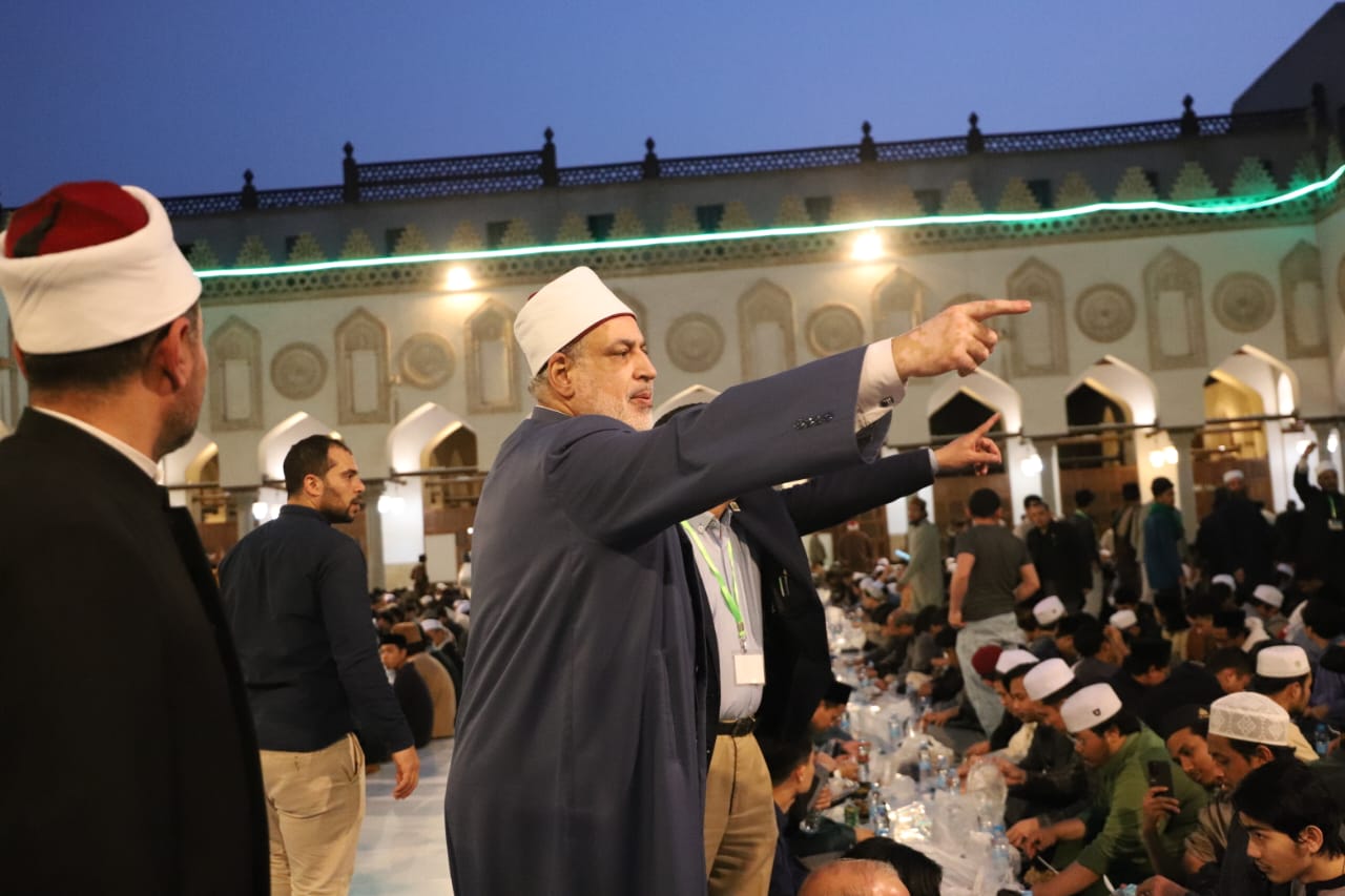 مائدة إفطار الأزهر الشريف