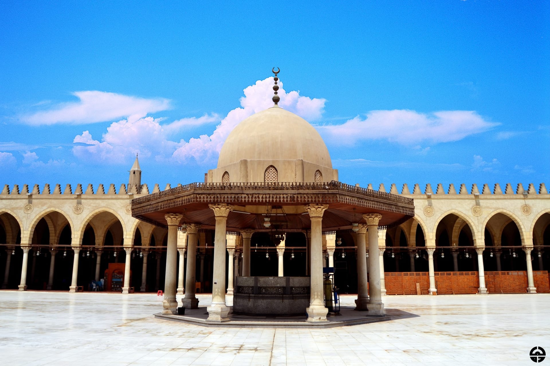 يوميات رمضانية مسجد عمرو بن العاص