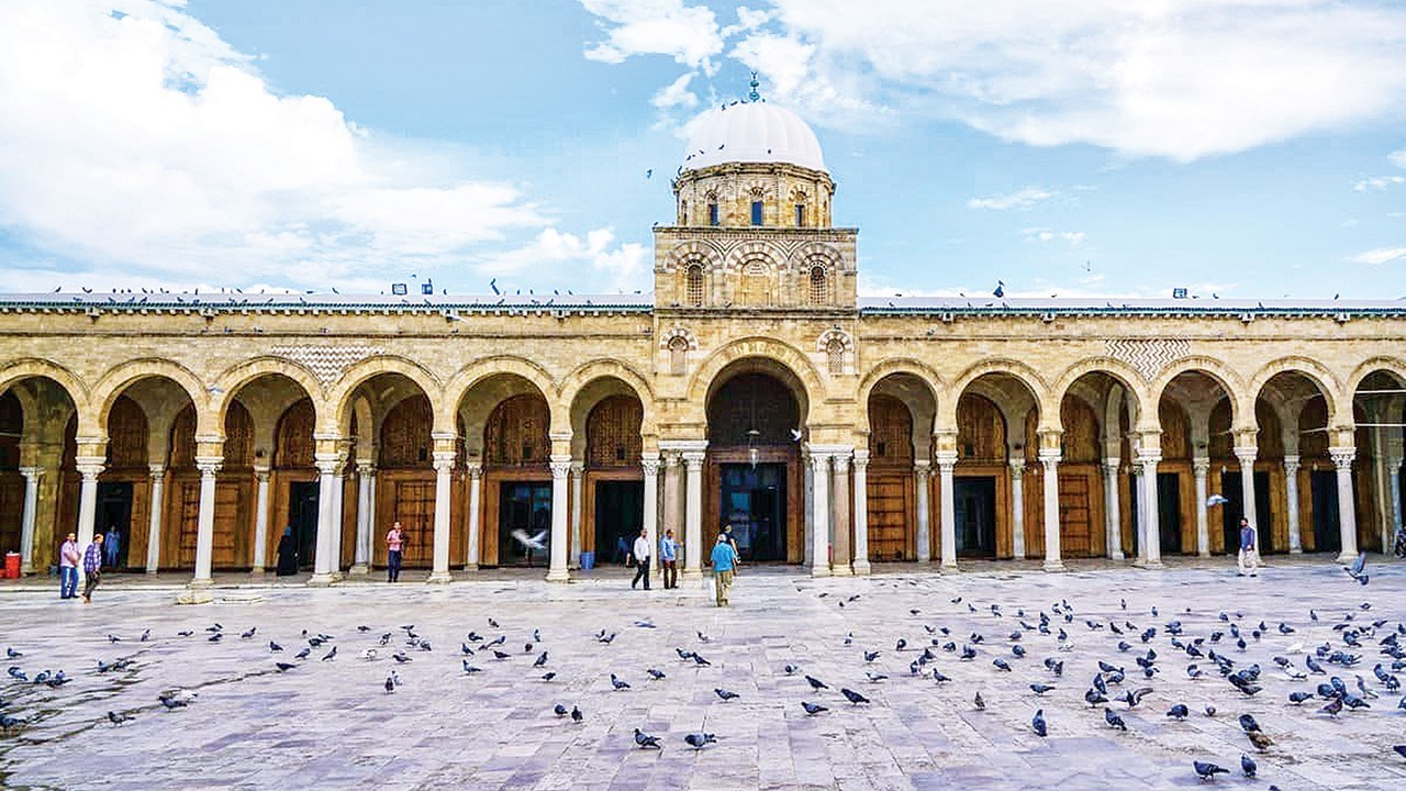 يوميات رمضانية جامع الزيتونة في تونس