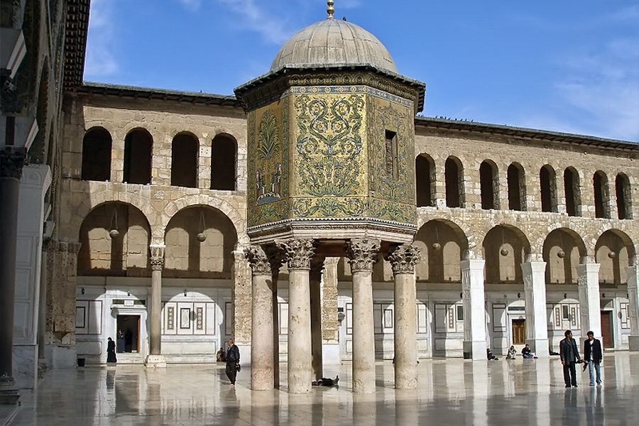 الجامع الأموي في دمشق.. أجواء رمضانية في مسجد الصحابة