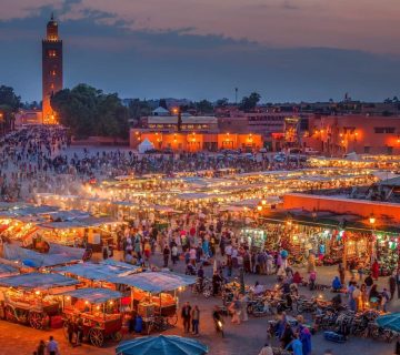 أشهر المعالم السياحية في مراكش بالمغرب
